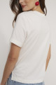 Camiseta Algodão Estampa Off