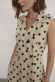 Vestido Trench Coat Kimberley Poá