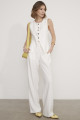 Calça Reta Alfaiataria Kozani Off White