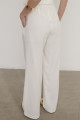 Calça Reta Alfaiataria Kozani Off White