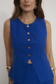 Blusa Alfaiataria Kozani Azul