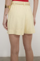 Short Saia Alfaiataria Mykonos Amarelo Bebê