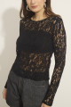 Blusa Renda Dubai Preto