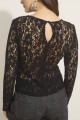 Blusa Renda Dubai Preto