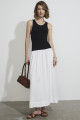 Vestido Nancy Preto e Off