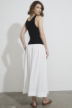 Vestido Nancy Preto e Off