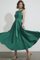 Vestido Evasê Midi Bon Nadal Verde
