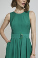Vestido Evasê Midi Bon Nadal Verde