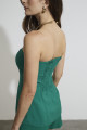 Blusa Sem Alças Mary Christmas Verde