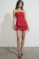 Blusa Sem Alças Mary Christmas Vermelho