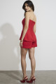 Short Saia Alfaiataria Mykonos Vermelho