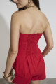 Blusa Sem Alças Mary Christmas Vermelho