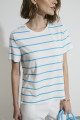 Camiseta Solar Azul Piscina/Off