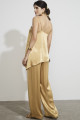 Blusa Assimétrica Alça Luar Dourado