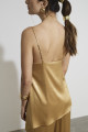 Blusa Assimétrica Alça Luar Dourado