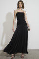 Vestido longo Preto Luar