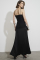 Vestido longo Preto Luar