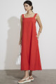 Vestido Longo Arpoador Vermelho