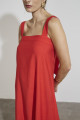 Vestido Longo Arpoador Vermelho
