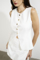Blusa Alfaiataria Kozani Off White