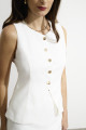 Blusa Alfaiataria Kozani Off White