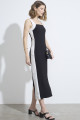 Vestido Midi Martinelli Preto e Branco