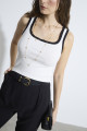 Regata Martinelli Off White e Preto