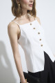 Blusa Off White Bella