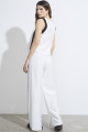 Blusa em afaiataria Skye Branco e Preto
