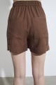 Shorts Alfaiataria Solar Marrom