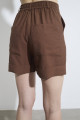 Shorts Alfaiataria Solar Marrom