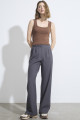 Calça Reta Alfaiataria Cannes Chumbo