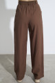 Calça Reta Alfaiataria Cannes Mocha Mousse