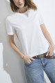 Camiseta Básica Lisa Off White