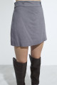 Short Saia Brooklin Chumbo