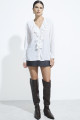 Camisa Babado Off White