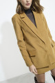 Blazer Alfaiataria Suede