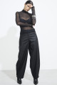 Blusa Básica Tule Preto