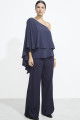 Blusa Assimétrica Geneva Dark Blue
