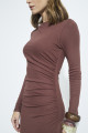 Vestido Brown Marrom Expresso
