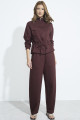Conjunto Em Moleton Chocolate Amargo