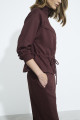 Conjunto Em Moleton Chocolate Amargo