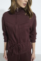 Conjunto Em Moleton Chocolate Amargo