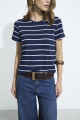 Camiseta Navy Marinho/Off