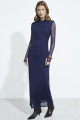 Vestido Tule Brooklin Marinho