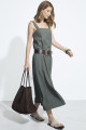 Vestido Longo Foster Dark Oliva