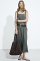 Vestido Longo Foster Dark Oliva