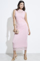 Vestido Tule San Sebastian Rosa Bebê