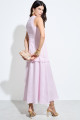 Vestido Em Linho Alicante Rosa Bebê