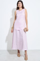 Vestido Em Linho Alicante Rosa Bebê